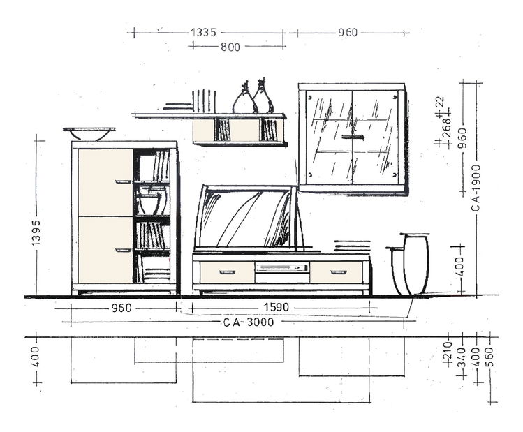 Obývací stěna Decodom Nicola K 51 jasan