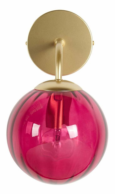 Nástěnné svítidlo Brittania (červená)