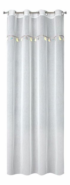 Záclona 140x250 cm Kinder (bílá)