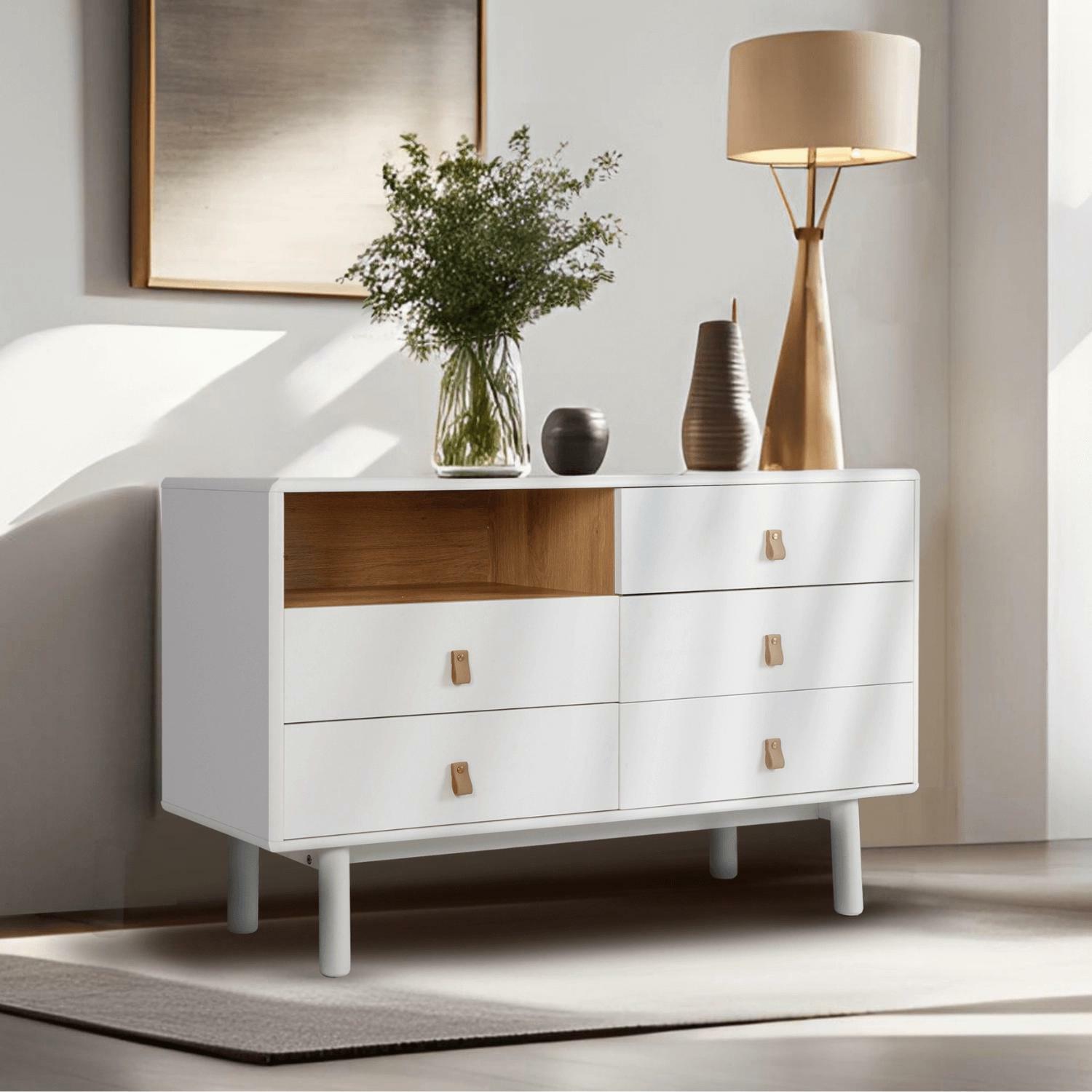 Komoda Nativos (bílá)