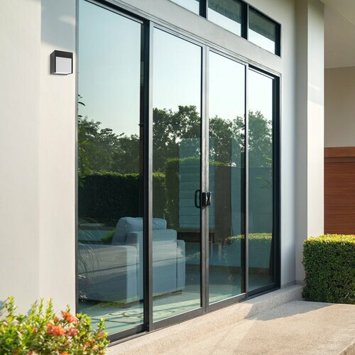 Venkovní nástěnné LED svítidlo Balimo (bílá + matná černá)