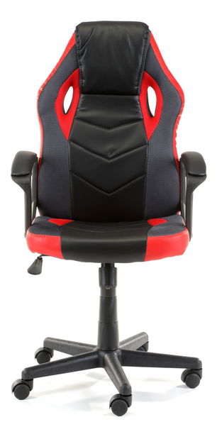 Kancelářská/herní židle Fiero (červená)