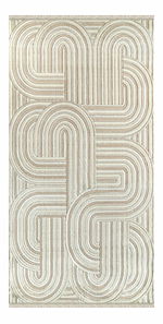 Koberec 80 x 150 cm Amore V (krémová)