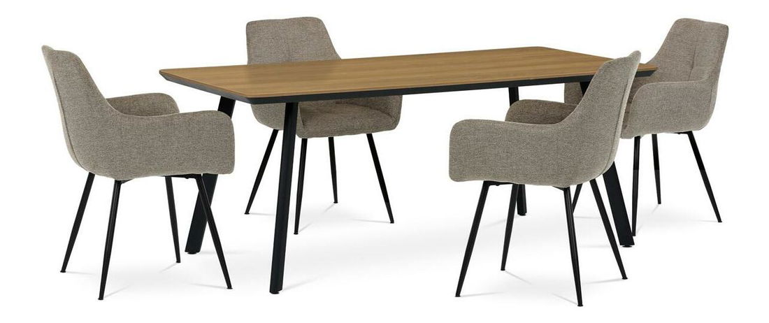 Jídelní stůl Historietas (dub) (pro 8 osob)