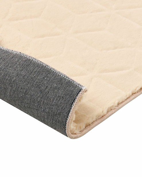 Koberec z umělé kožešiny 160 x 230 cm Thae (béžová)