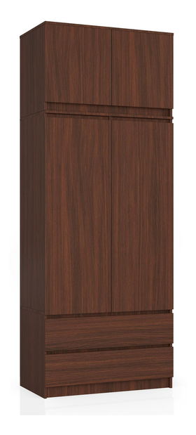 Šatní skříň Sagan (wenge)