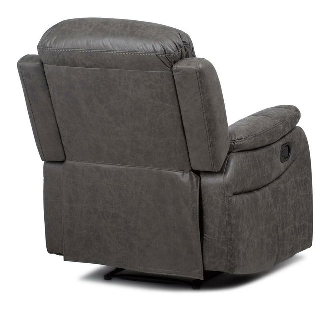 Polohovací křeslo Troquelados (šedá)