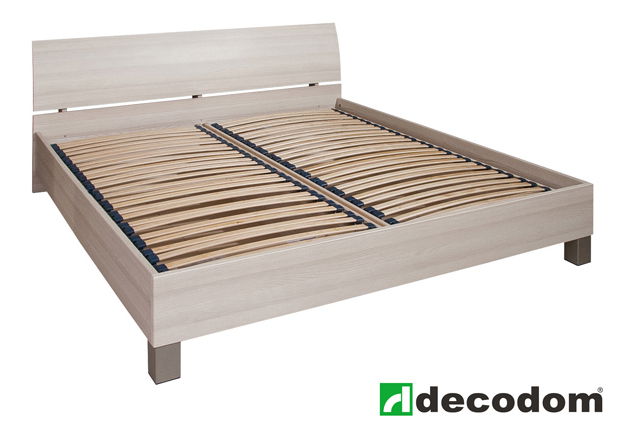 Manželská postel 180 cm Decodom Casandra jasan coimbra (s roštem a úl. prostorem)