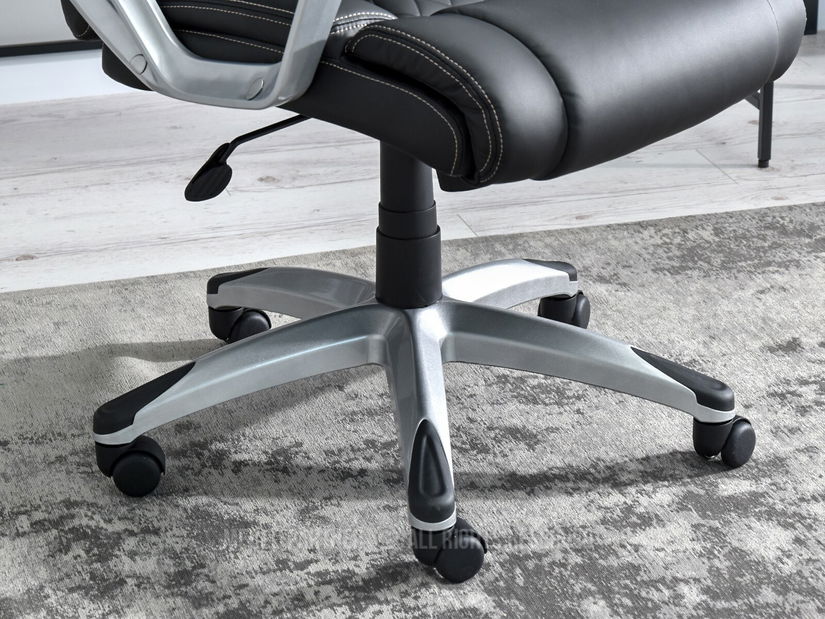 Křeslo Gabby (černá + šedá)