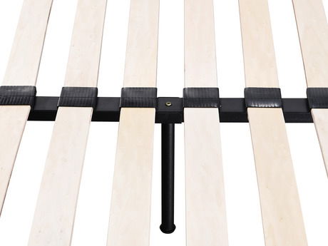 Manželská postel 180 cm Bleash New (šedá + zlatá) (s roštem)