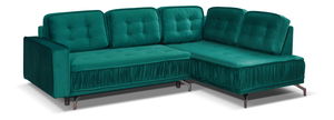 Rohová sedací souprava Variana (zelená) (P)