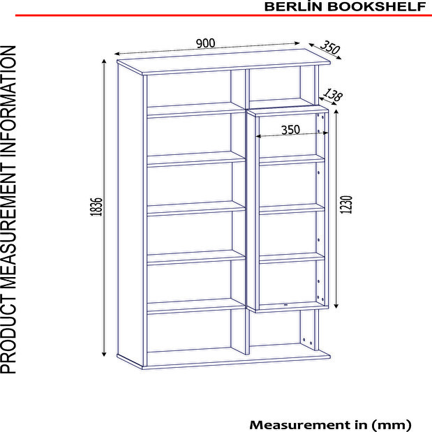 Regál Berliner (Lydia)