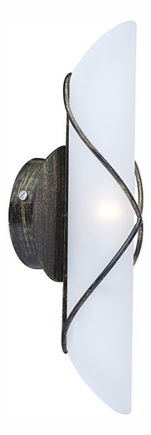 Stropní/nástěnné svítidlo Rania 44137-1 (klasické) (černá + opál)