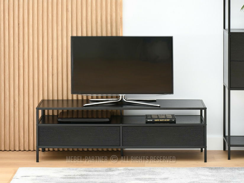 TV stolek/skříňka Subsidios (černá)