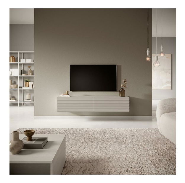 TV skříňka/stolek Purtas 140 (sivobéžová)