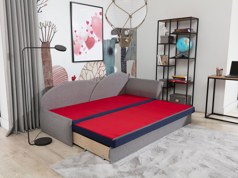 Lenoška Agira 05 (modrá + listy palmy)