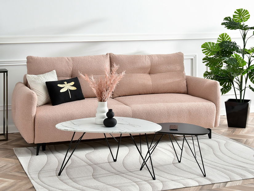 Konferenční stolek Rave Zest Xl (bílá + černá)