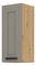 Horní kuchyňská skříňka Lucid 30 G 72 1F (dub artisan + claygrey)