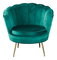 Křeslo Nolano (smaragdová)