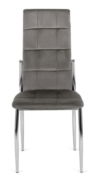 Jídelní židle Marinaleda (šedá látka)