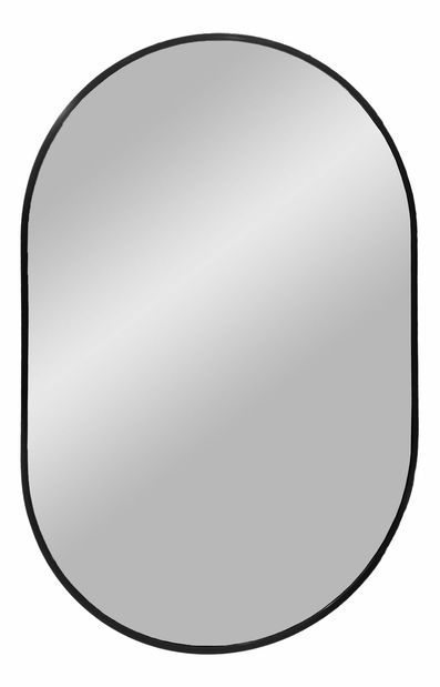 Zrcadlo Midelia 6 (černá)