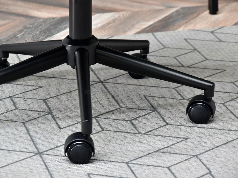 Židle Omaro (šedá + černá)