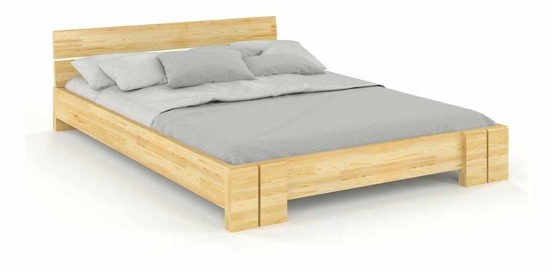 Manželská postel 160 cm Naturlig Tosen (borovice)