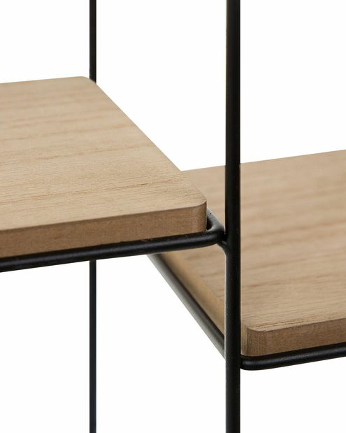 Regál Laura (světlé dřevo)