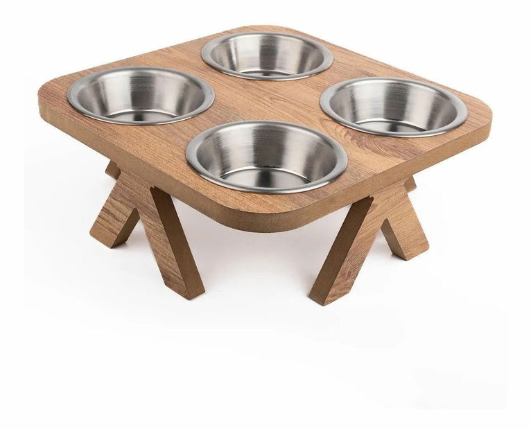 Sada misek pro domácí zvíře Apia 2 (přírodní)