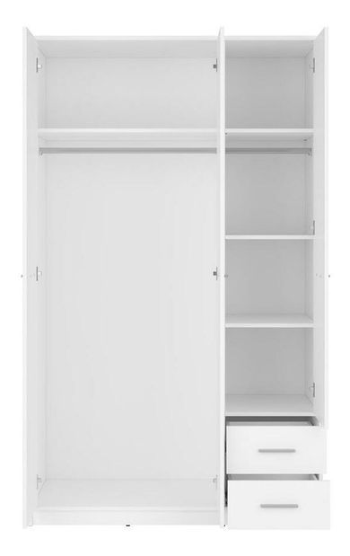 Šatní skříň BRW Nepo Plus 36 (bílá)