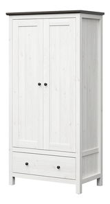 Šatní skříň BRW Hesen SZF2D1S/20/10 (modřín sibiu světlý + borovice larico)