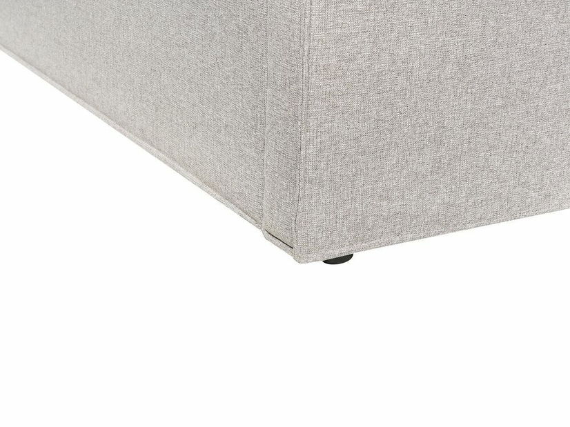 Manželská postel 180 cm Moiza (šedá)