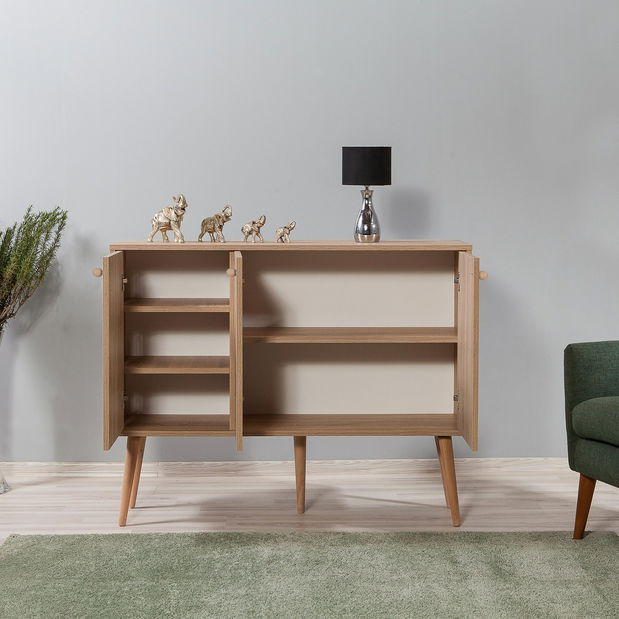 Skříňka Meghan 121 (dub sonoma)