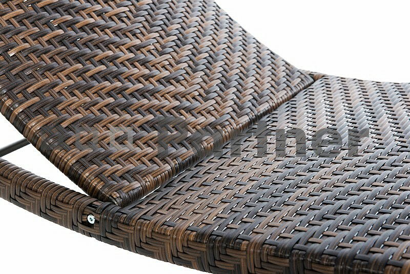 Zahradní lehátko Palermo (um. ratan) *bazar