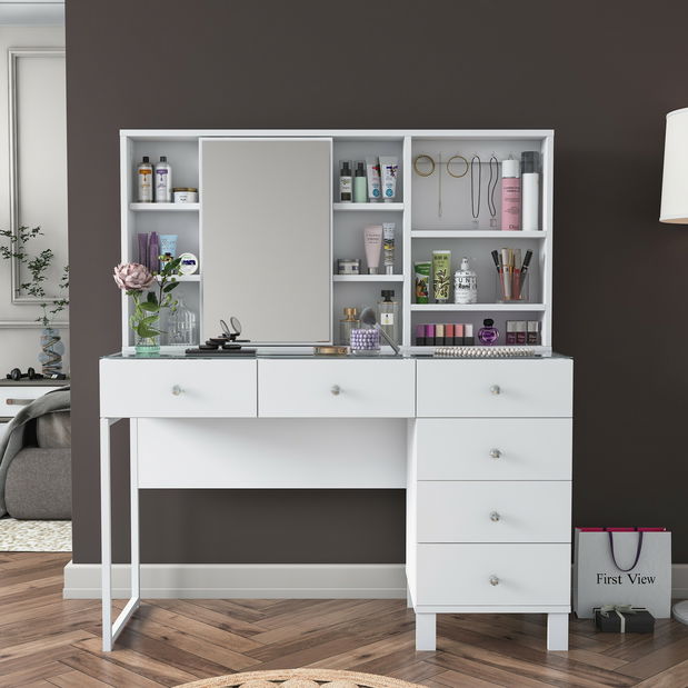 Policová skříň Jeli (ořech)