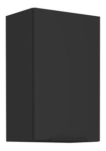 Horní kuchyňská skříňka Sobera 45 G 72 1F (černá)