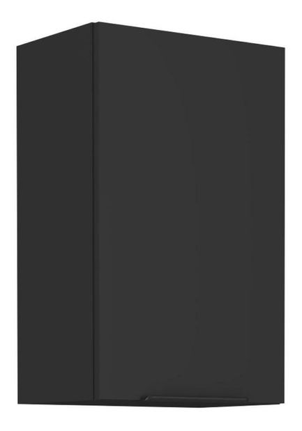 Horní kuchyňská skříňka Sobera 45 G 72 1F (černá)