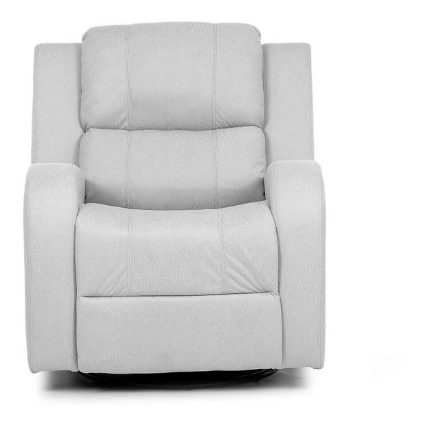 Polohovací křeslo Triple (stříbrná)