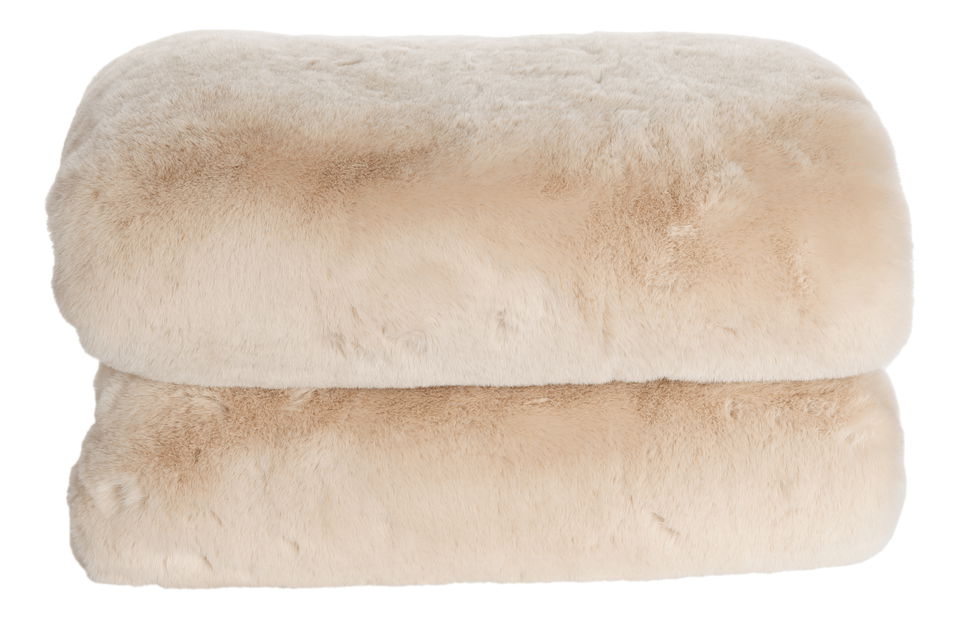 Kožešinová deka 150x180 cm Rarea new (béžová)