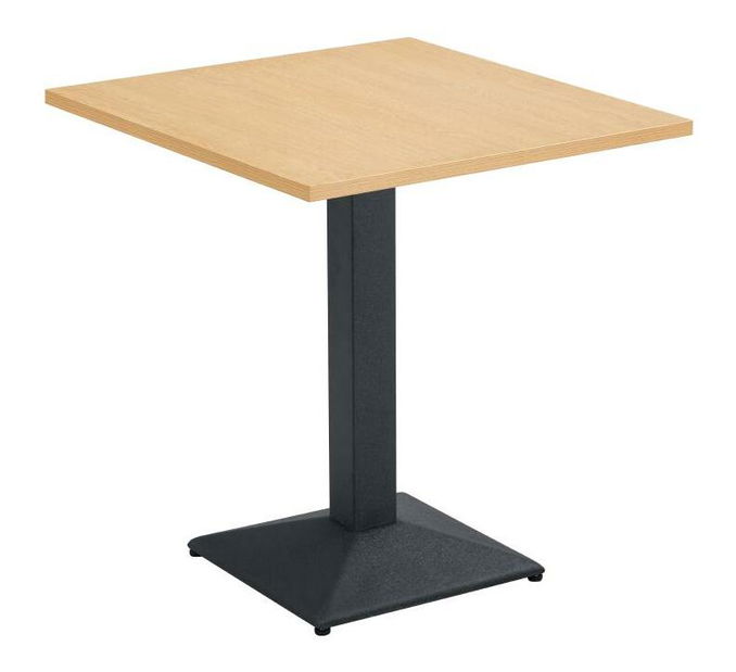 Jídelní stůl Rahola 1 (dub + černá) (pro 2 osoby)