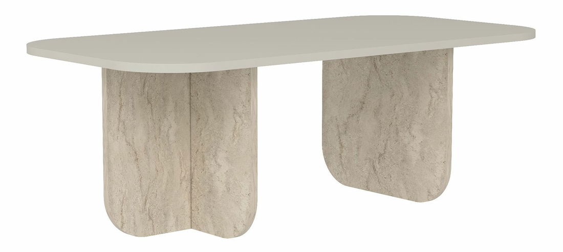 Konferenční stolek Berkinda (travertin + písková)
