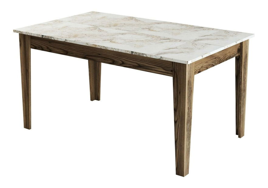 Jídelna Milhouse (bílá + ořech)