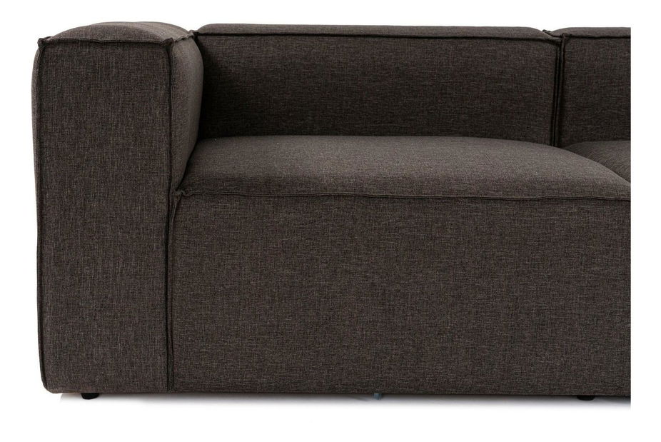 Rohová sedačka Forewona (tmavě hnědá)