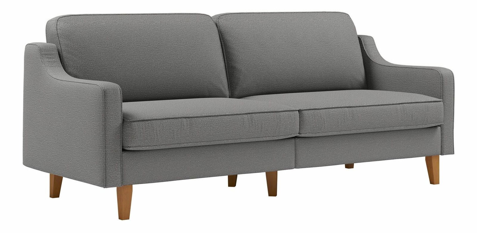 Pohovka Dělají 3 (šedá + ořech)