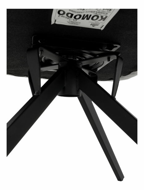 Dizajnové křeslo Komand (šedá)