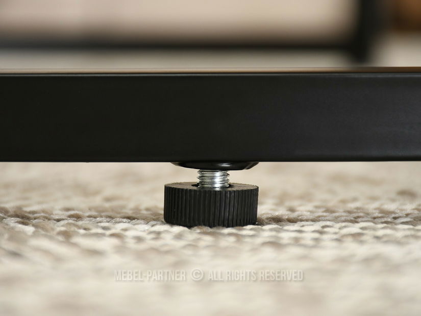 Konferenční stolek Klara (sonoma + černá)