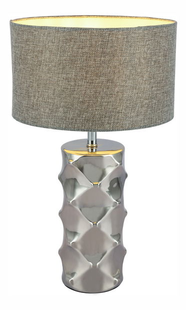 Stolní svítidlo Tracey 21717 (klasické) (chrom + šedá)