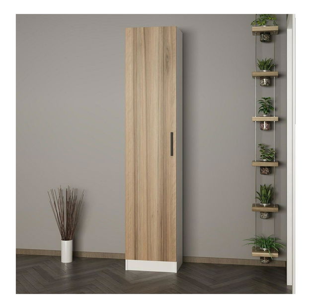 Policová skříň Nemake 15 (ořech)