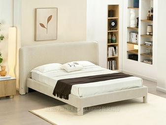 Manželská postel 160 cm Controladas 160 (béžová)