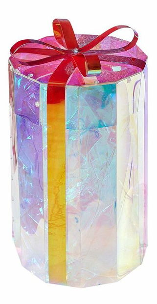 Set 3 ks vánočních dekorací dárky Gatsby (vícebarevná)